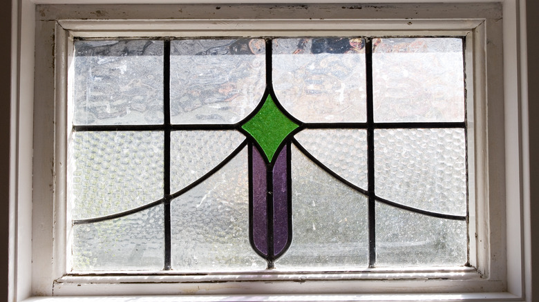 simple stained glass design