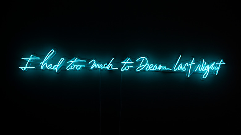 Dream last night neon