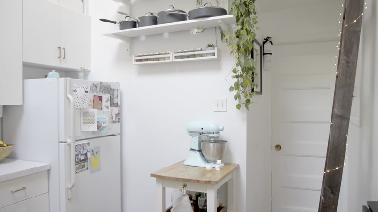 cute white kitchen