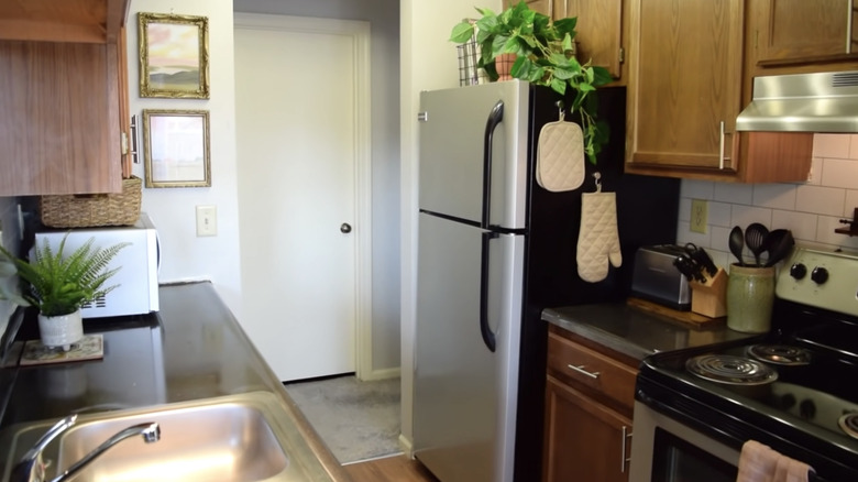 cozy rental kitchen