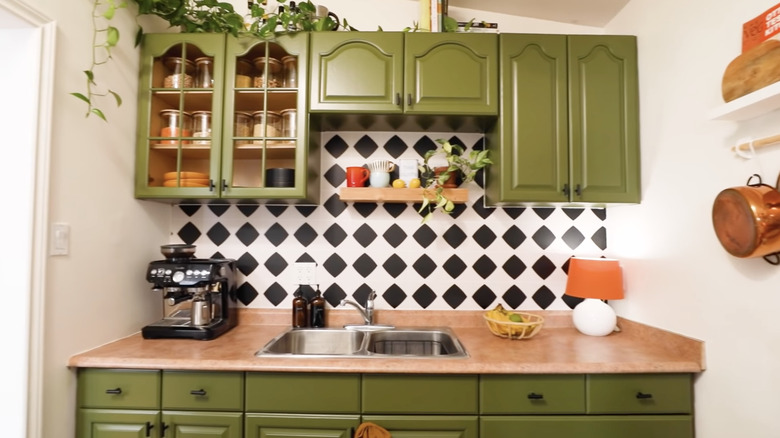 50s inspired vintage kitchen