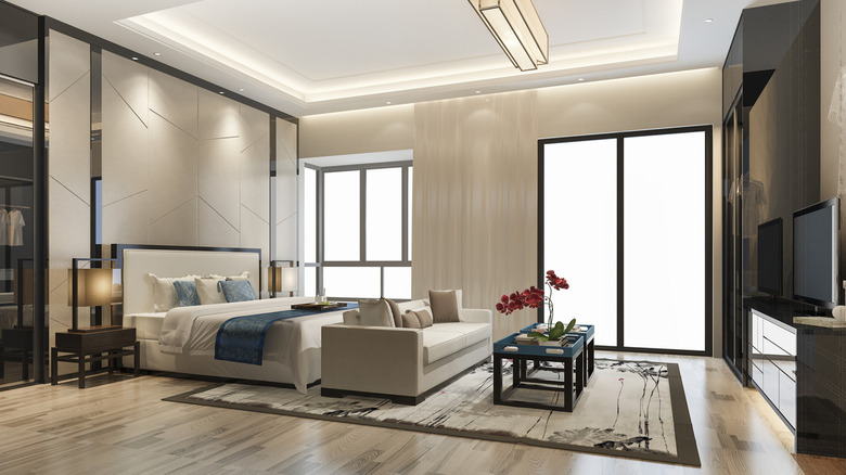 modern luxury bedroom