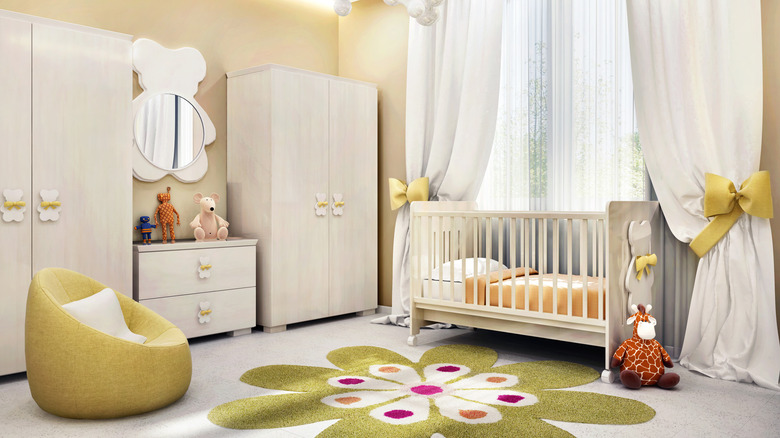 Retro and funky nursery