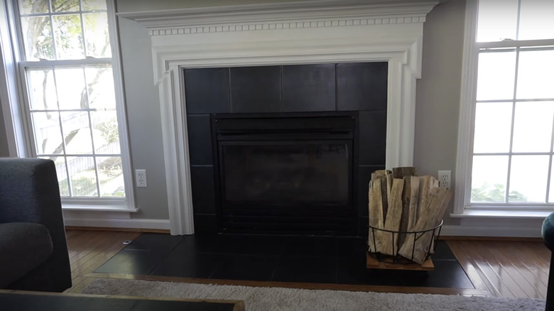 new fireplace