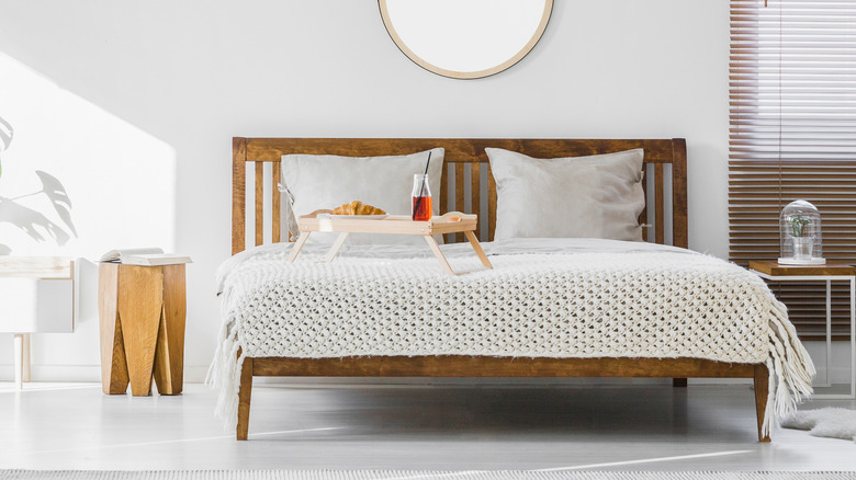 clean and simple bed frame 