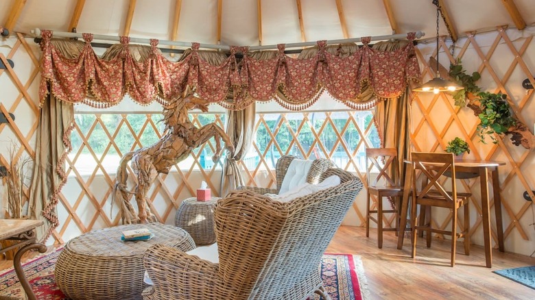 Yurt at Danville Airbnb 
