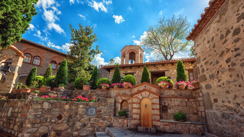 A monastery in Greece 