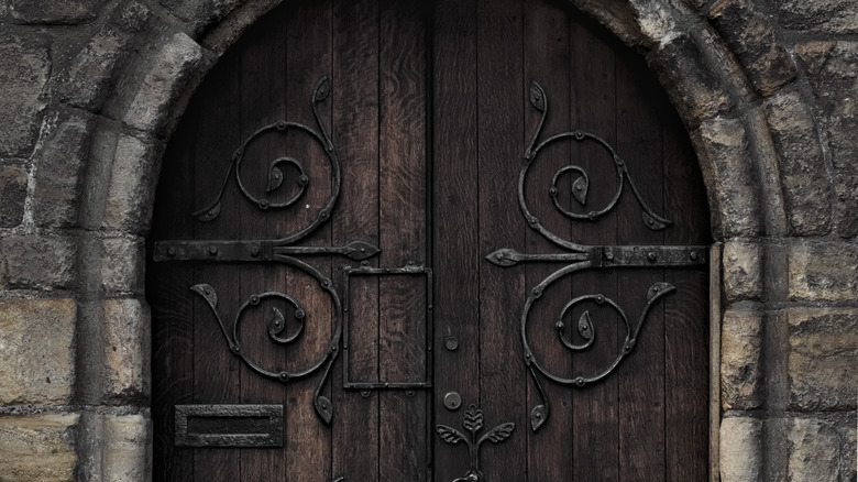 Hexham Abbey doors