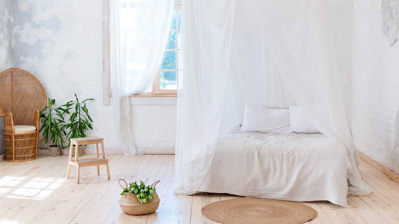 Rustic beach bedroom