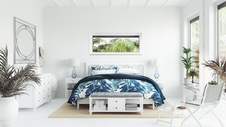 Tropical bedroom