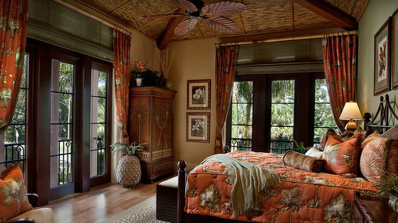 Tropical bedroom