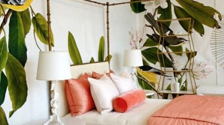 Tropical bedroom