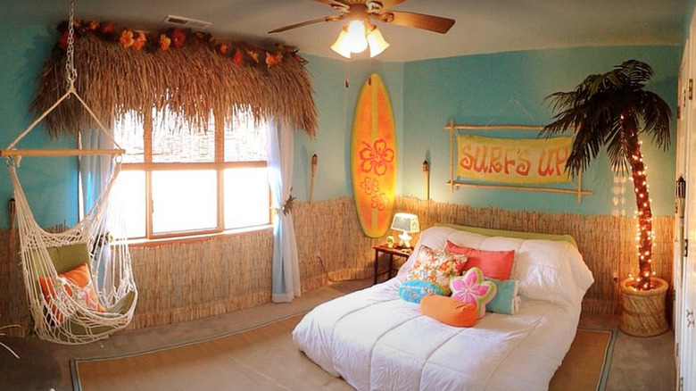 Tropical bedroom