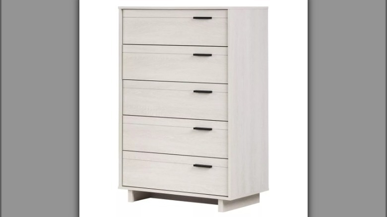 White oak contemporary dresser