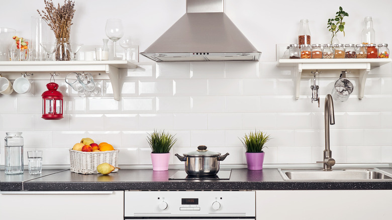 bright home kitchen interior