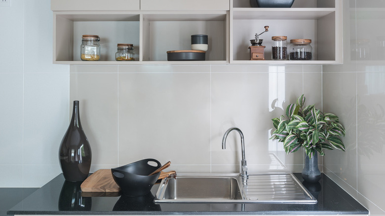 modern kitchen interior