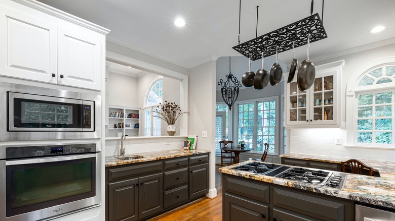 modern stylish kitchen interior