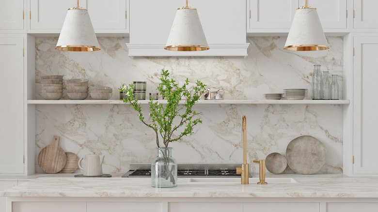 30 Kitchens That Will Make You Rethink Open Shelving   Shelves Over A Stove 1655719806 