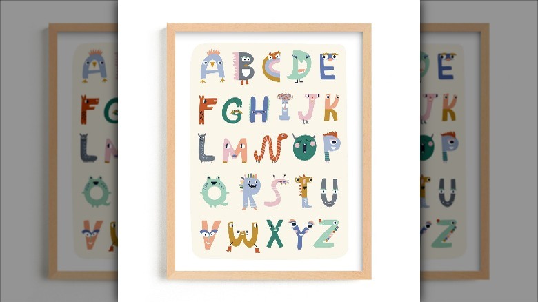 alphabet as characters