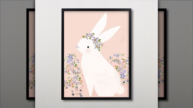 art of a rabbit