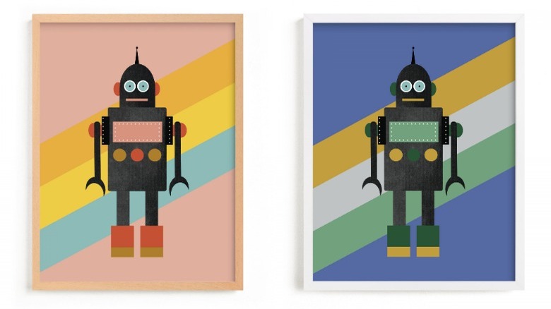 images of retro robots