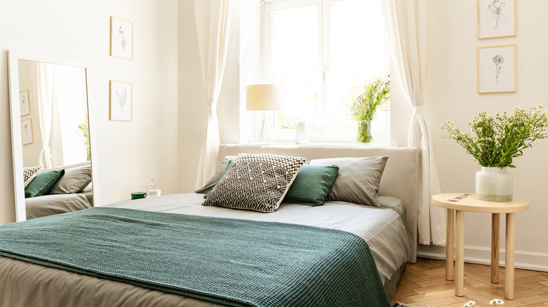 sunny small bedroom 