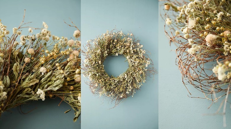 Baby's breath wreath