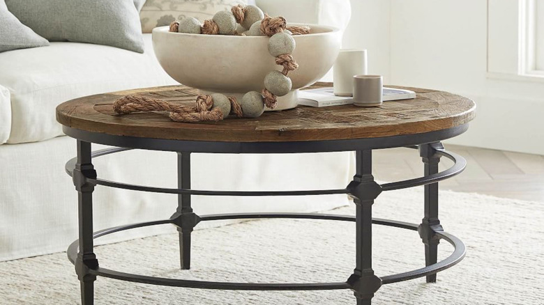 Reclaimed wood coffee table