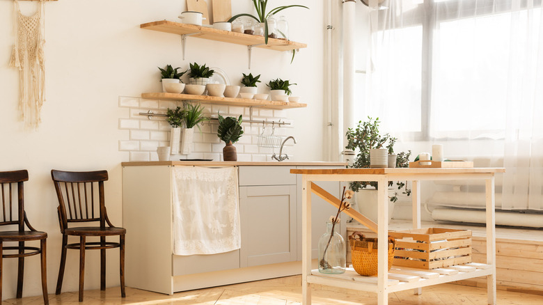 Scandinavian kitchen space