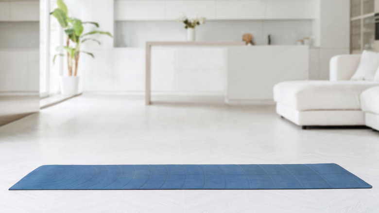 bright white living room