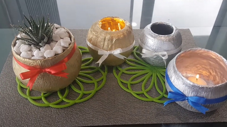 pots made from socks