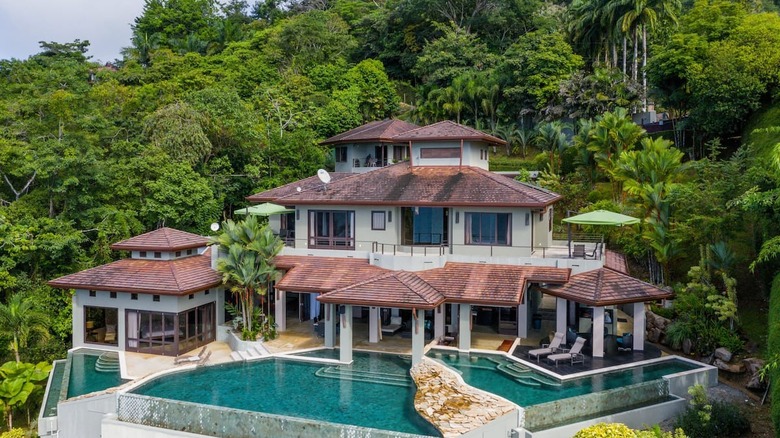 mansion in the jungle