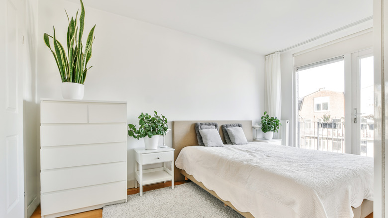 Tidy and clean bedroom