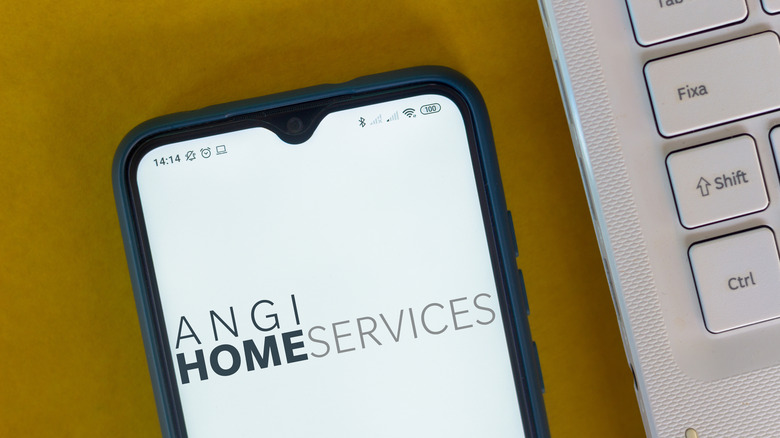 angi home services app