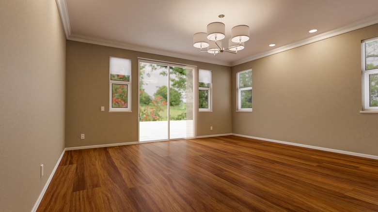 empty living room