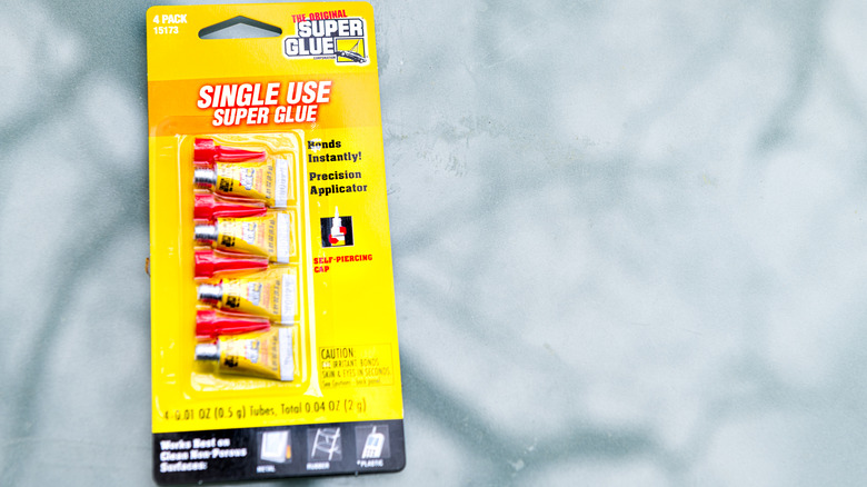 Tubes of The Original Super Glue