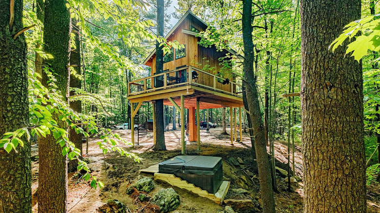 Maine treehouse 