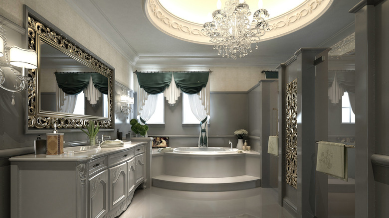 bathroom with an elegant style