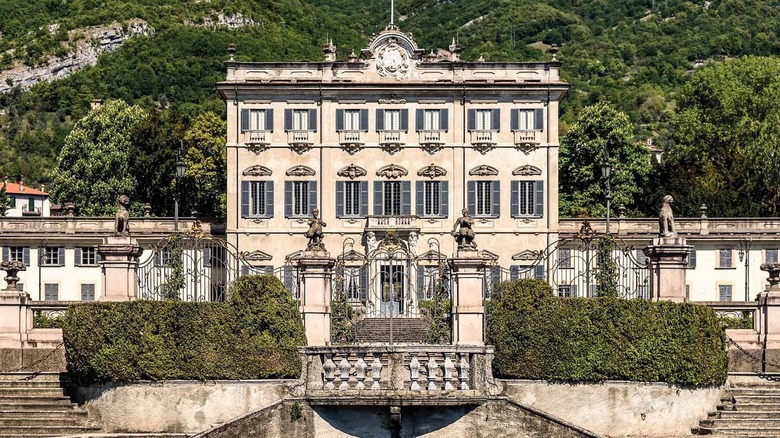 old villa on a hill