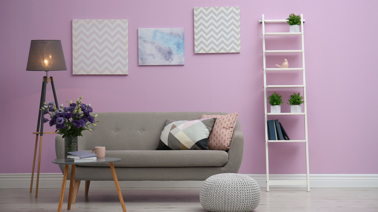 lilac living room 