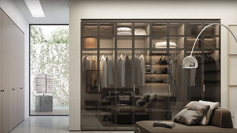 Executive walk-in closet