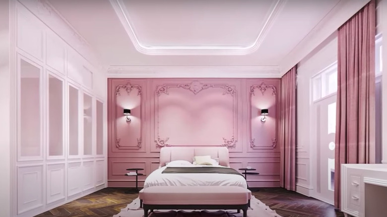 Pink bedroom