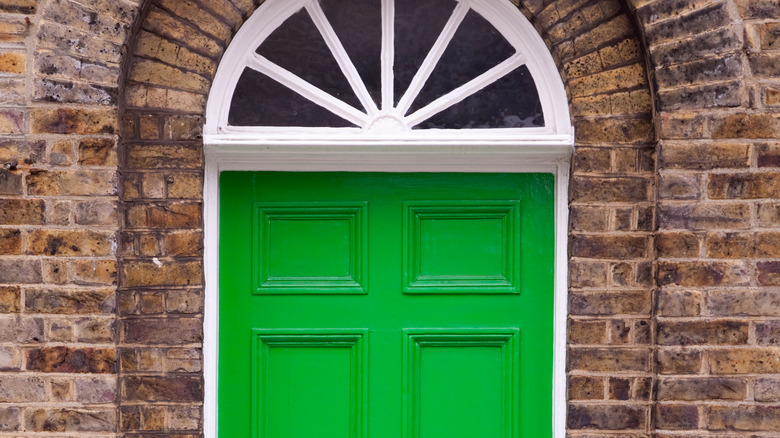kelly green door 