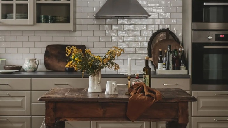 vintage butchers block 