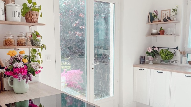 white airy kitchen