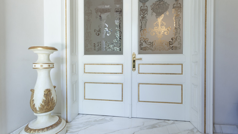 entrance hall in luxury villa