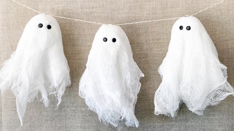 Cheesecloth ghosts 