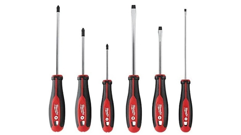 Milwaukee 6-piece magnetic screwdriver set