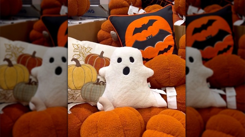 Decorative fall and Halloween pillows