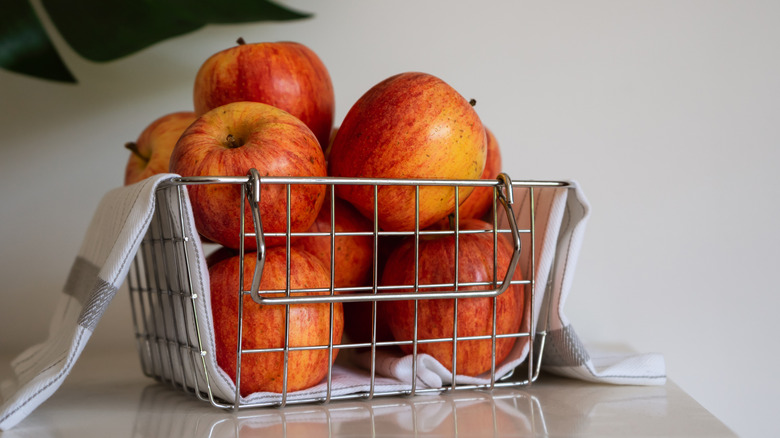 Basket of apples